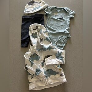 Carters newborn marching outfit